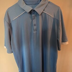 Russell Athletic Light Blue Polo Shirt